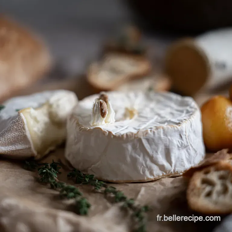 P&acirc;tes Au Camembert Et Poires Caram&eacute;lis&eacute;es presentation