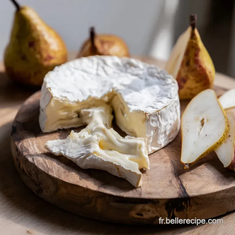 P&acirc;tes au Camembert et Poires Caram&eacute;lis&eacute;es