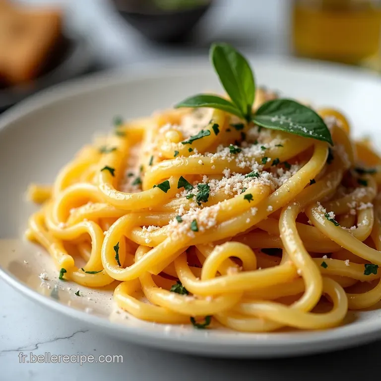 P&acirc;tes Carbonara Rapide La Version Press&eacute;e