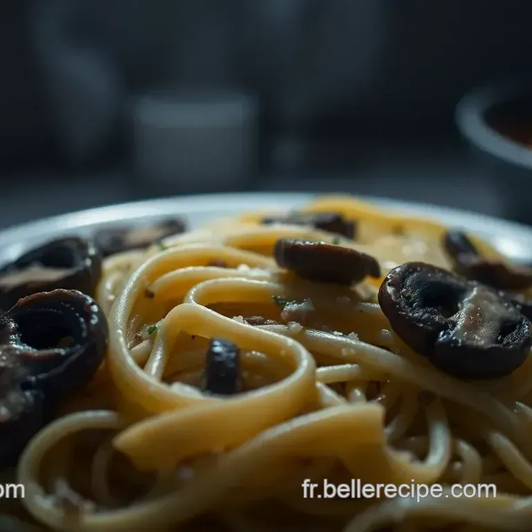 P&acirc;tes Cr&eacute;meuses aux Champignons
