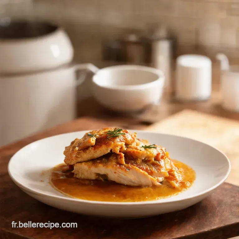 Paule Dagneau Confite &Agrave; Lail Et Au Thym presentation