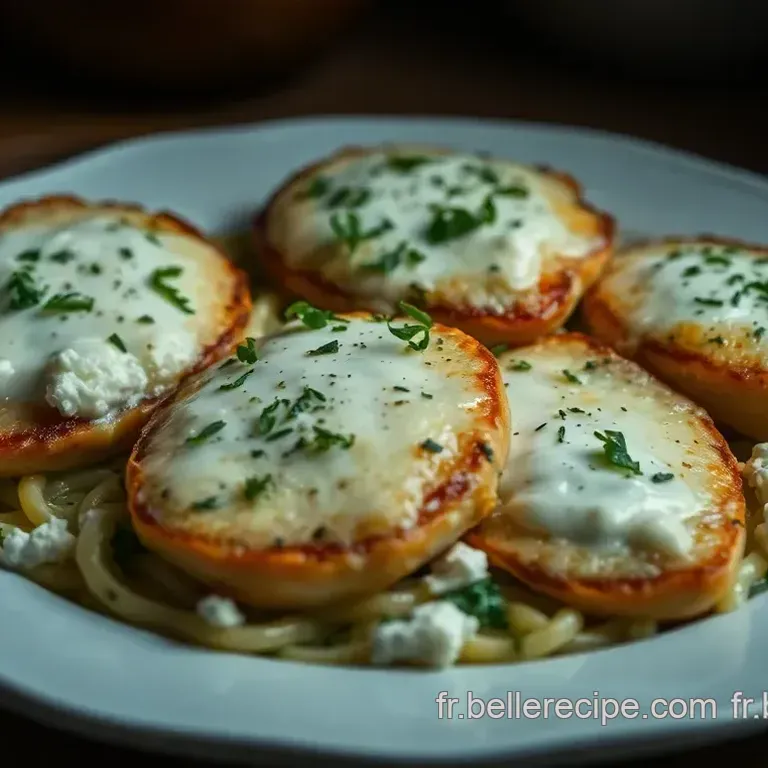 Paupiette de Dinde aux Herbes et &agrave; la Ricotta