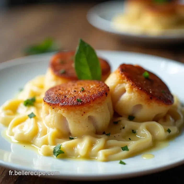 Paupiettes de Veau &agrave; la Cr&egrave;me aux Champignons dAutomne