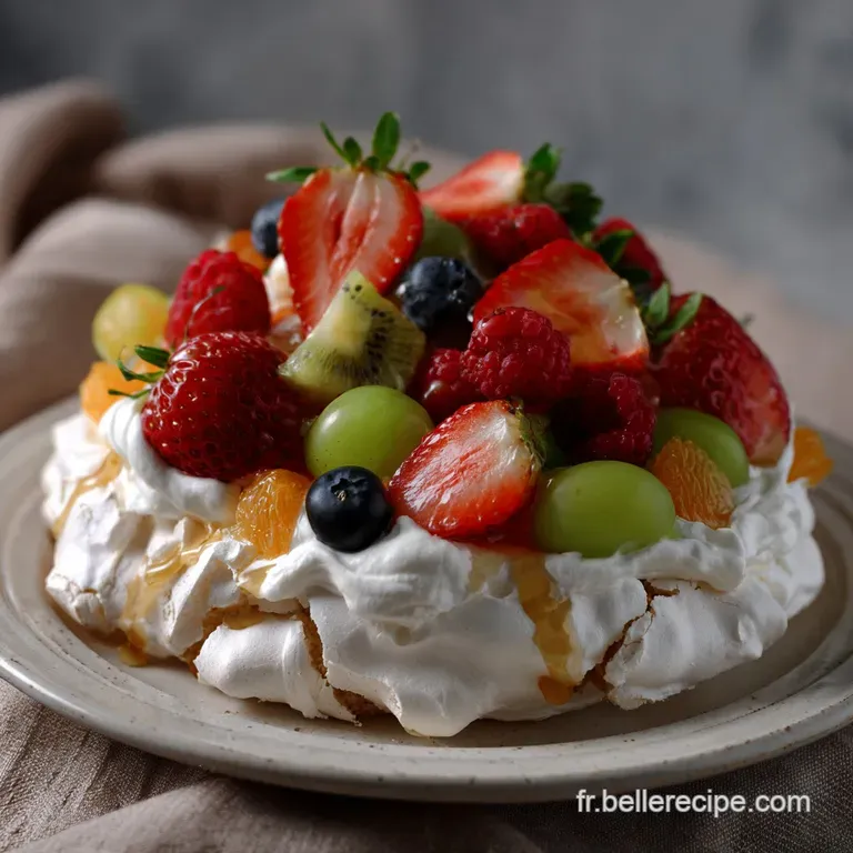 Pavlova Recette Meringue Originale