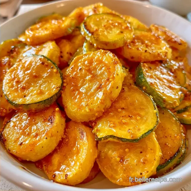 Pickles de Courgette au Curry au Vinaigre de Cidre