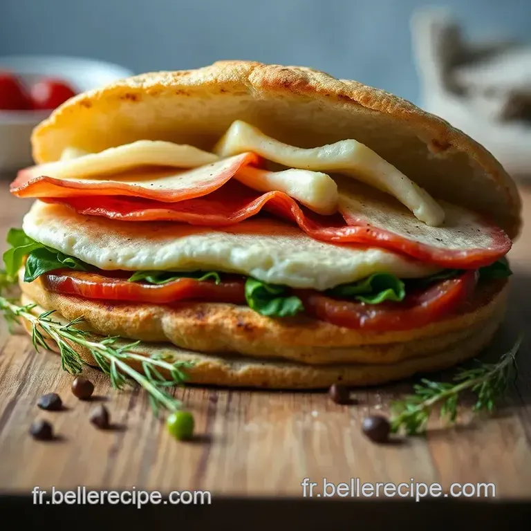 Pita Au Lomo Gourmand: Un Air D espagne En Sandwich presentation