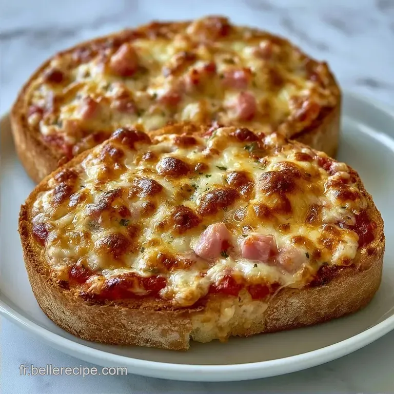 Pizza Baguette Ap&eacute;ro Express: Croustillante et Fondante