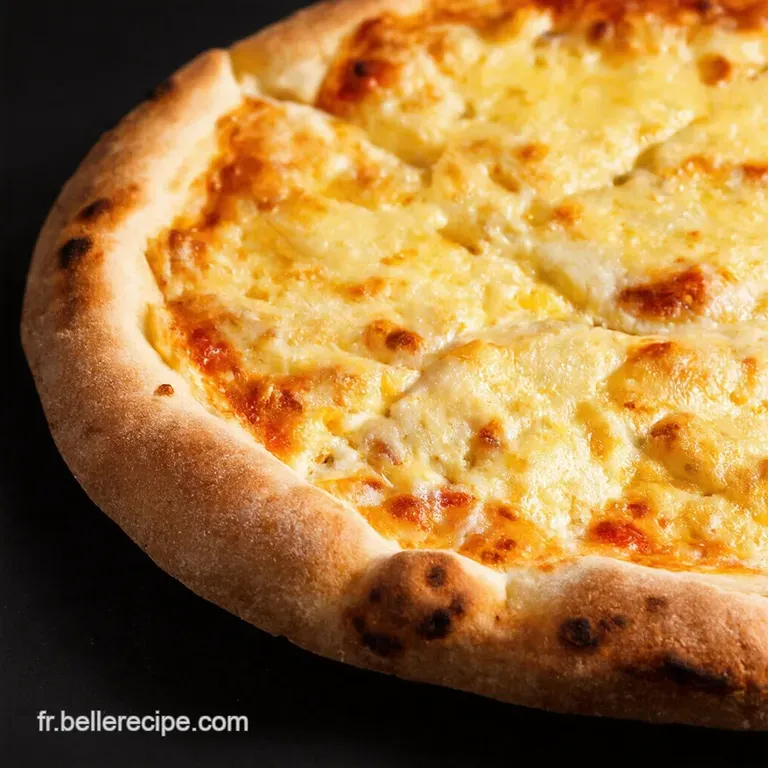 Pizza des Trois Fromages Artisanaux A French Classic