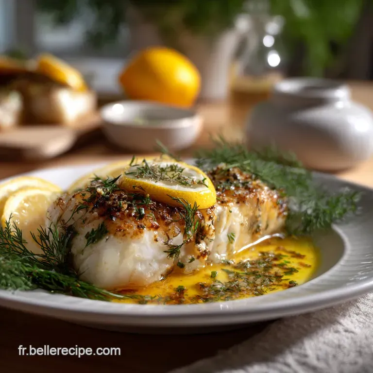 Recette De Poisson: Sauce Beurre-Citron Ultime presentation