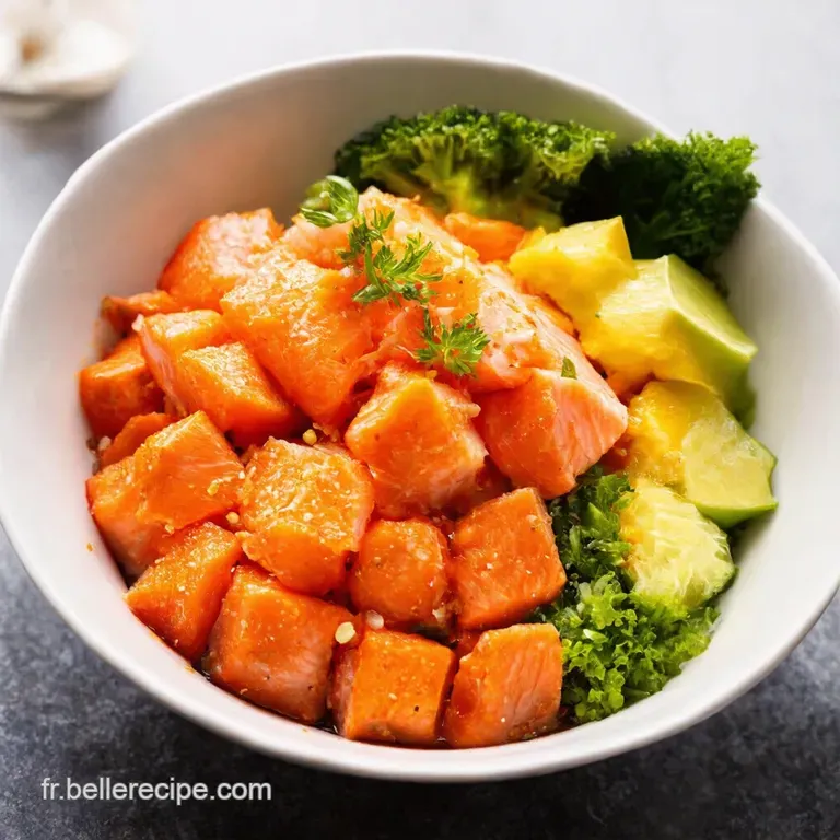 Poke Bowl Saumon Un Voyage Hawa&iuml;en dans Votre Assiette