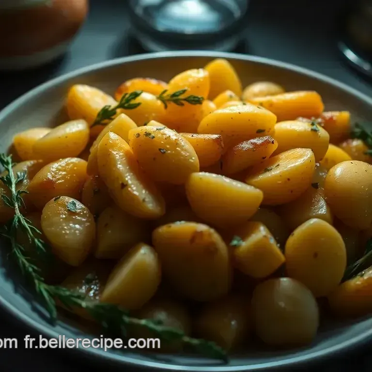 Pommes de Terre au Four Parfum&eacute;es aux Herbes