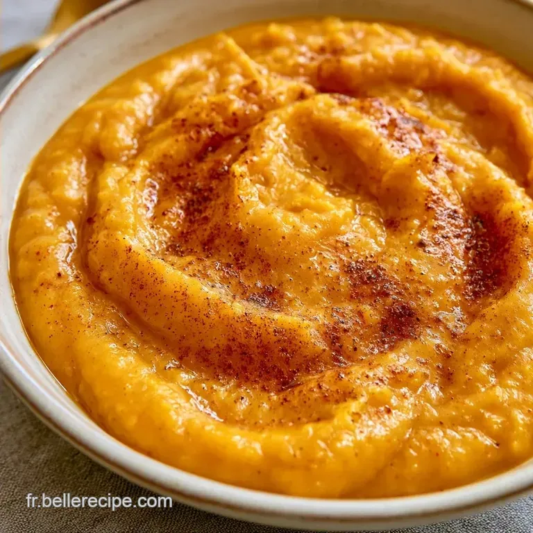 Porridge Au Potiron et &Eacute;pices &agrave; la Cannelle
