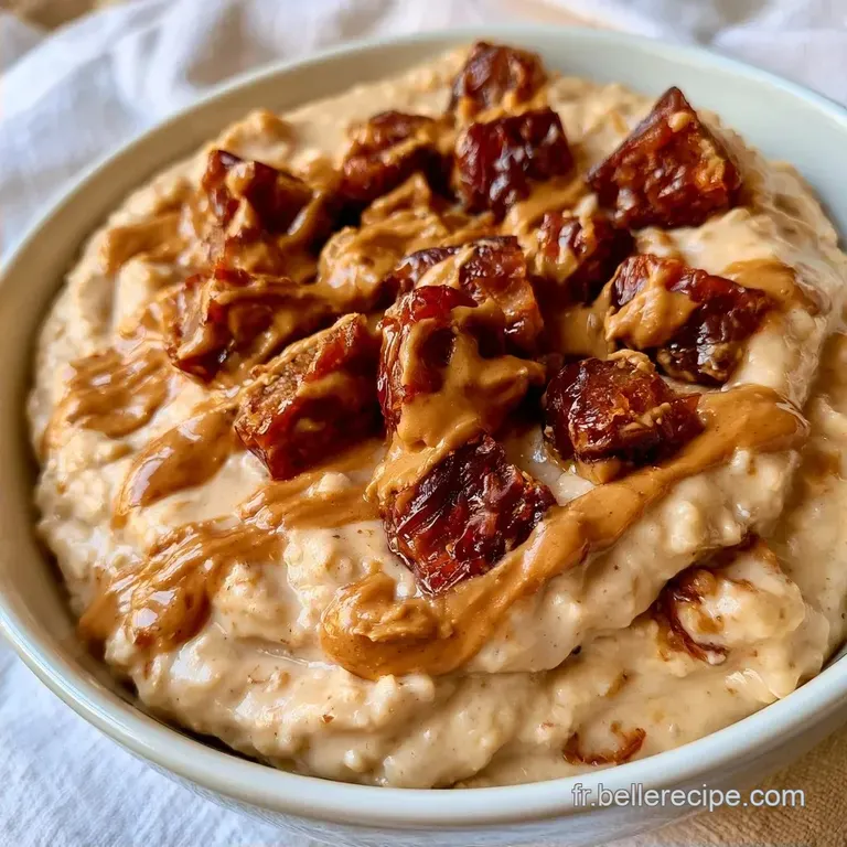 Porridge Aux Dattes au Lait et Cannelle