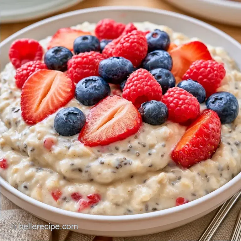 Porridge aux Flocons d Avoine aux Graines de Chia