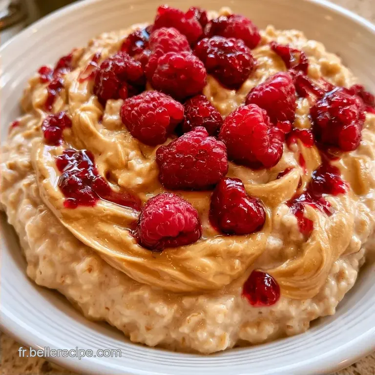Porridge Beurre Cacahu&egrave;tes aux Fruits Rouges