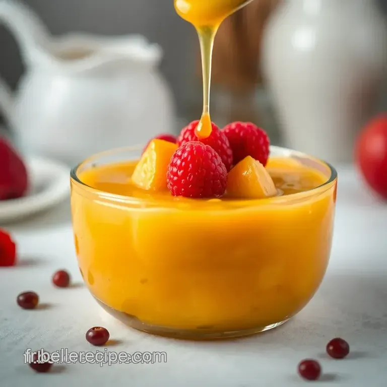Pot De Miel Doux : Une D&eacute;licieuse Pur&eacute;e De Fruits Au Miel presentation