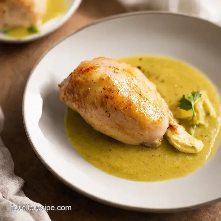 Poulet &agrave; la Cr&egrave;me et Moutarde Recette Familiale