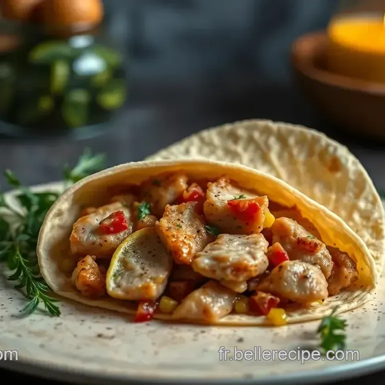 Poulet &agrave; la Proven&ccedil;ale Wraps