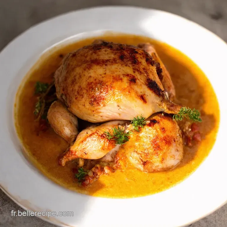 Poulet &agrave; la Toscane Cr&eacute;meux