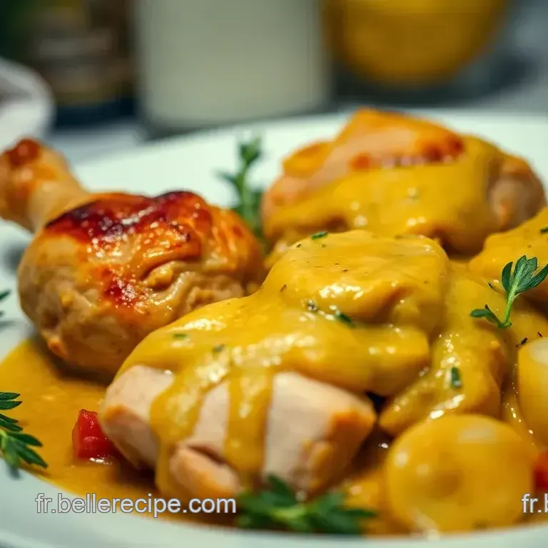 Poulet au Moutarde : Un Classique de la Gastronomie Fran&ccedil;aise
