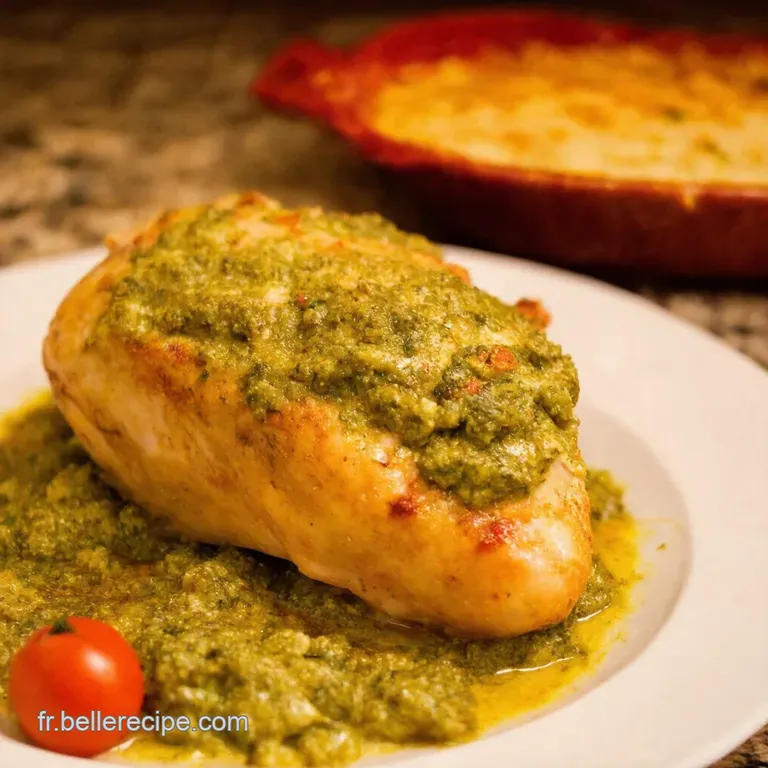 Poulet Au Pesto Rouge Gratin&eacute; La Recette Facile Qui Va Faire Fureur presentation