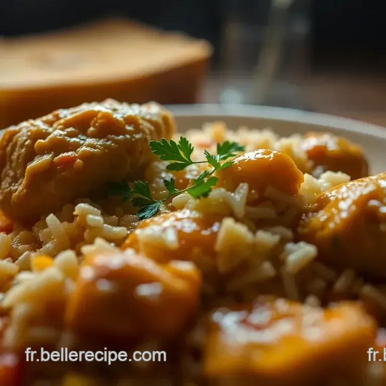 Poulet au Riz au Curry : Recette Facile et Savoureuse