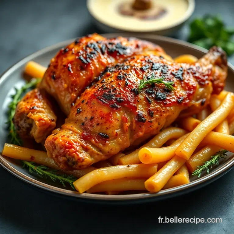 Poulet Basquaise Minute presentation