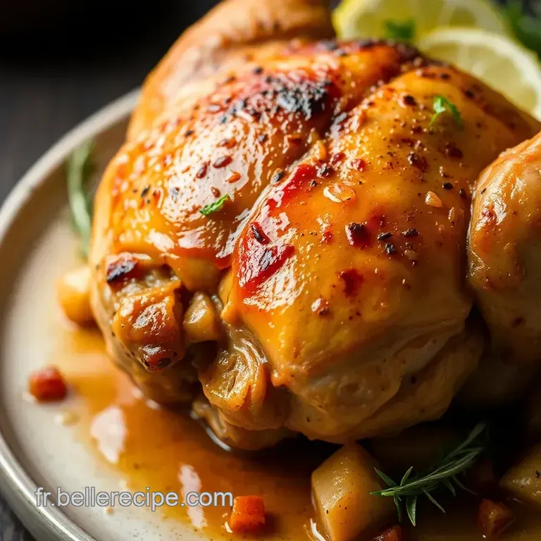 Poulet Basquaise Rapide presentation