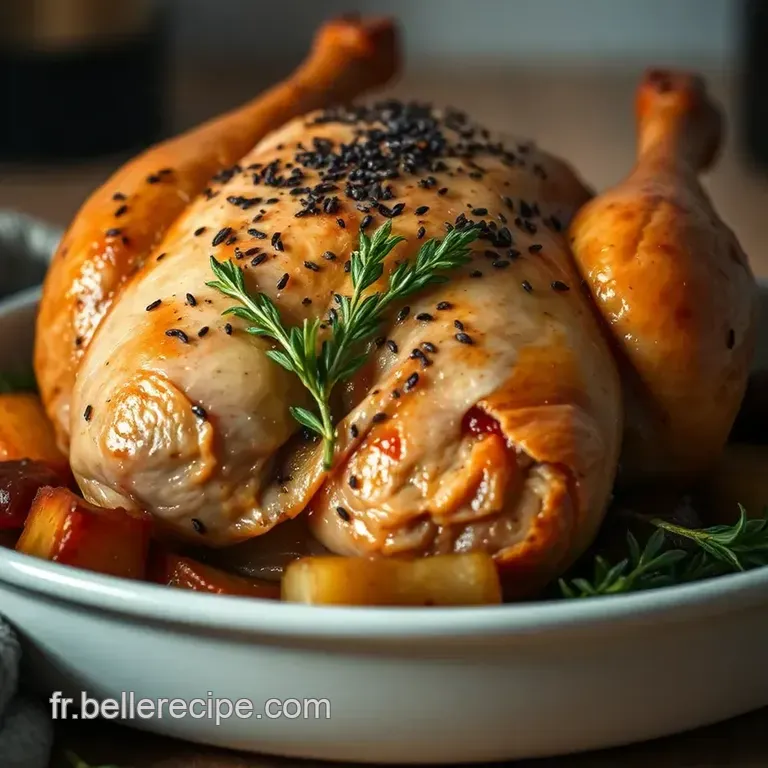 Poulet Fermier R&ocirc;ti Aux Herbes De Provence presentation