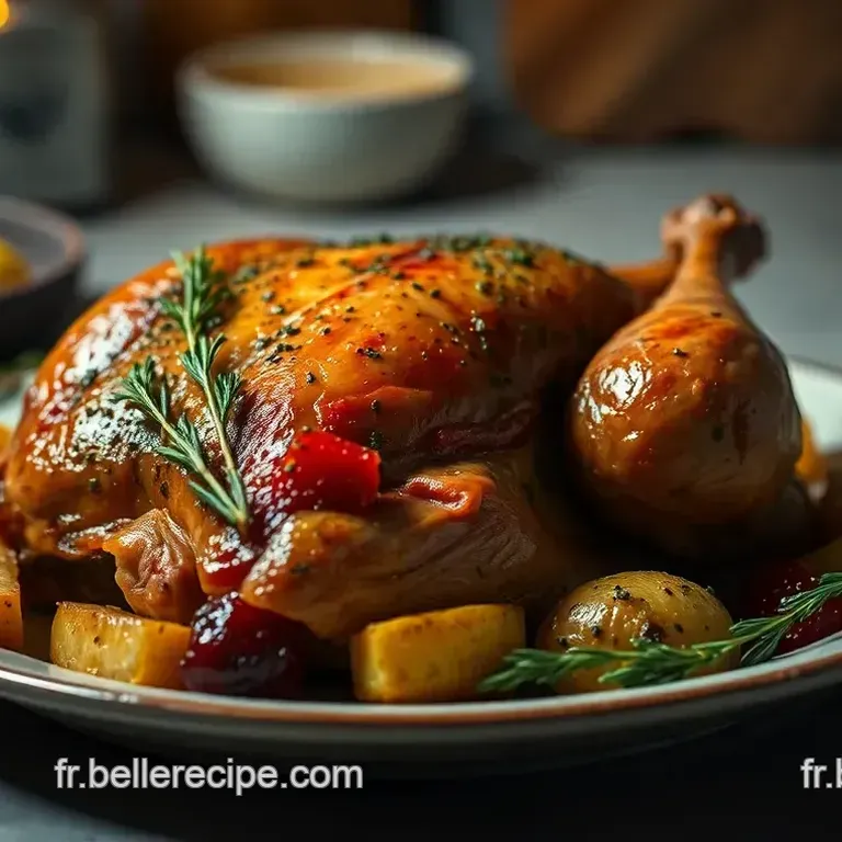 Poulet Fermier R&ocirc;ti aux Herbes de Provence