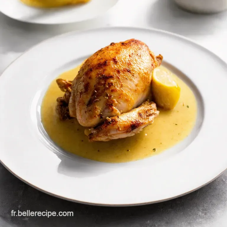 Poulet R&ocirc;ti au Citron et Herbes de Provence