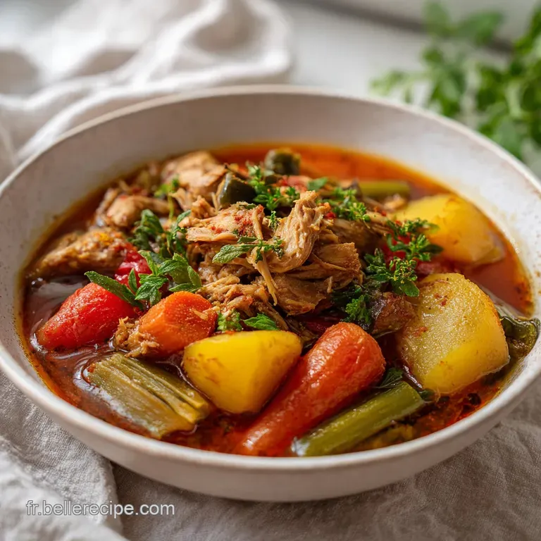 Poulet et L&eacute;gumes au Four: Mijot&eacute; Fondant