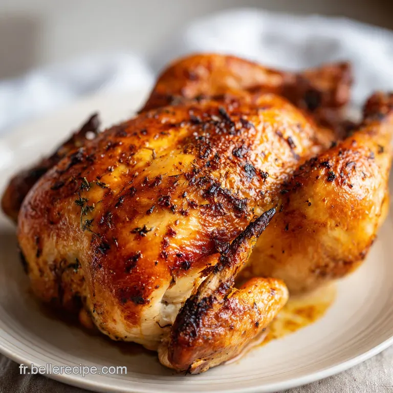Id&eacute;e de Repas Simple Quotidien au Poulet R&ocirc;ti