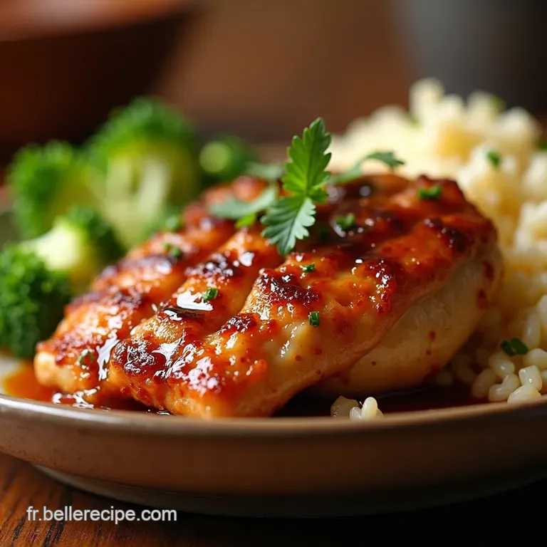 Poulet Teriyaki Facile Un Go&ucirc;t Dasie &Agrave; Votre Table presentation