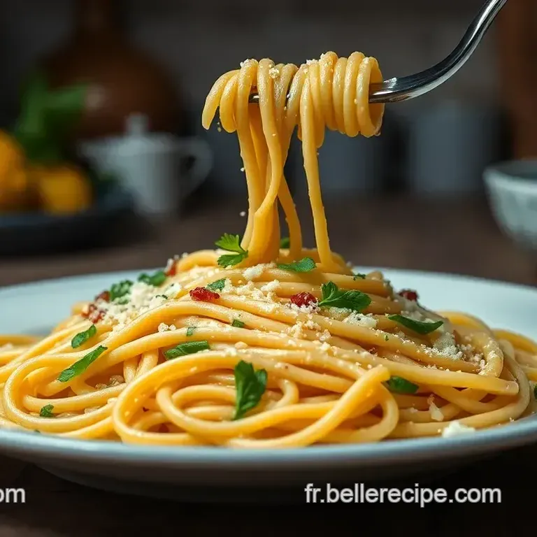 Poutargue en F&ecirc;te: Linguine au Beurre Noisette et Zestes d Agrumes