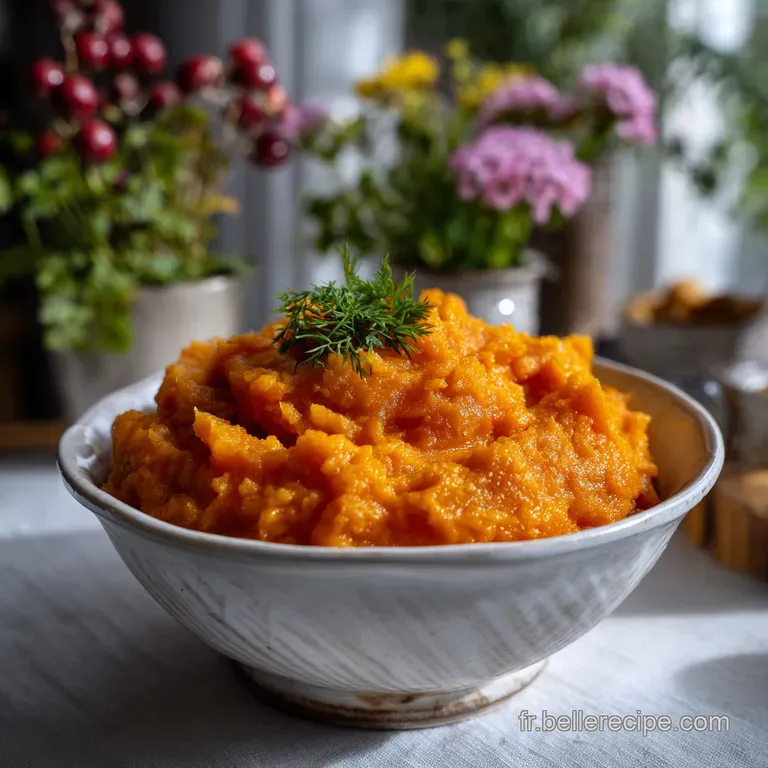 Recette Pure de Carotte: L Onctuosit&eacute; Naturelle