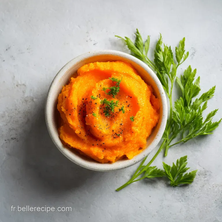 Pur&eacute;e de Carotte Onctueuse et Velout&eacute;e