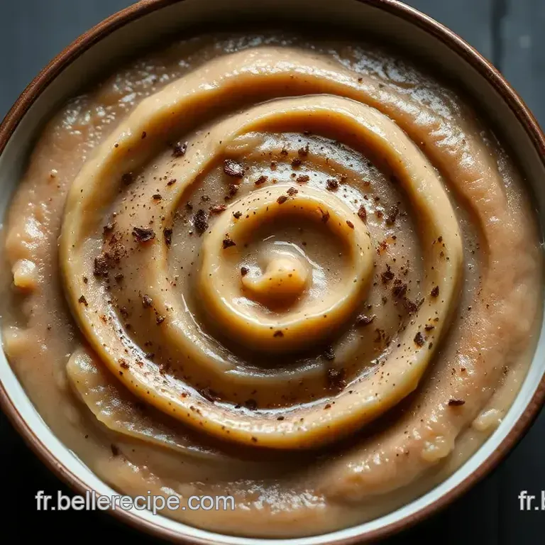 Pur&eacute;e de Patate Douce Cr&eacute;meuse au Beurre de Cacao