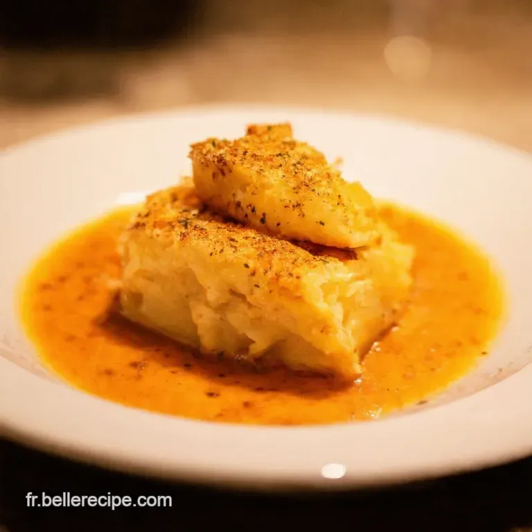 Queue De Lotte &Agrave; La Cr&egrave;me De Safran &Eacute;pinards Saut&eacute;s Et Petites Pommes De Terre Nouvelles presentation