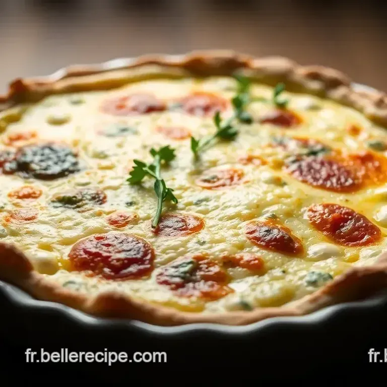 Quiche aux &Eacute;pinards et Ch&egrave;vre : Une D&eacute;licieuse &Eacute;vasion Proven&ccedil;ale