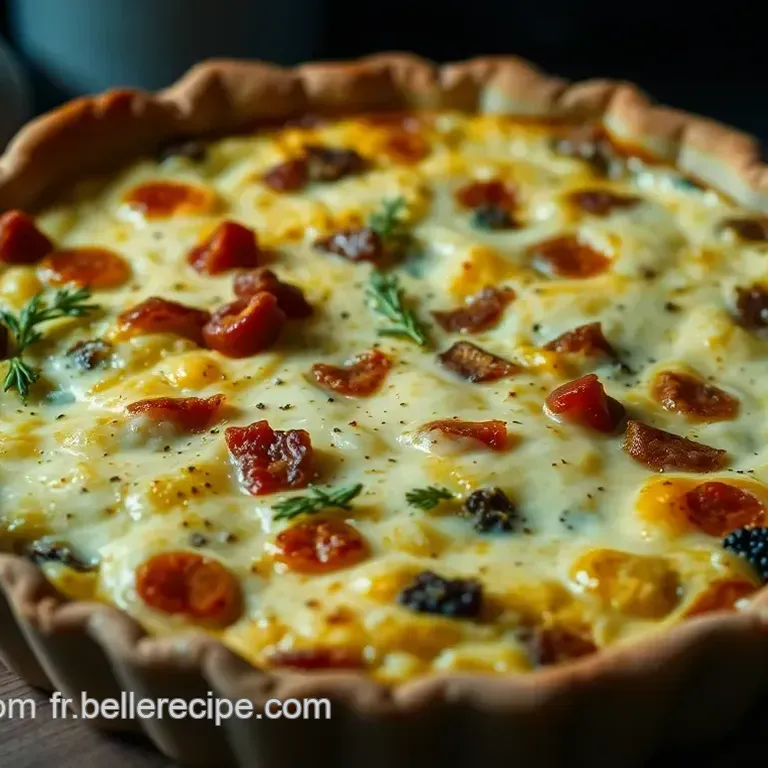 Quiche Lorraine Savoureuse et Rapide