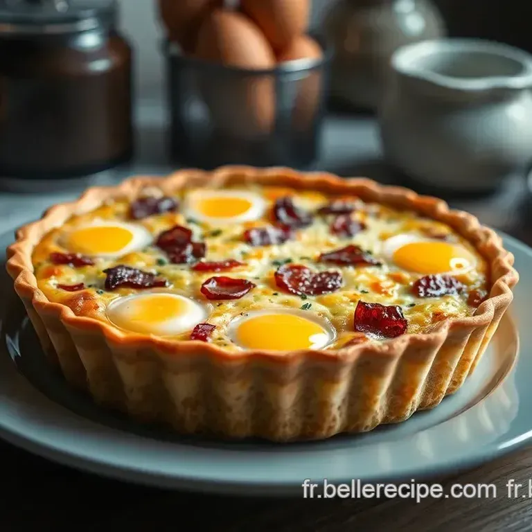 Quiche Lorraine : Un Petit D&eacute;jeuner Sal&eacute; Classique