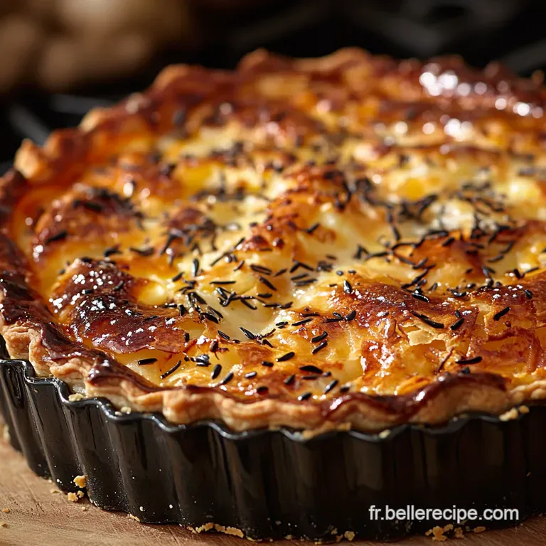 Quiche V&eacute;g&eacute;tarienne Sans P&acirc;te La Simplicit&eacute; &Eacute;l&eacute;gante presentation