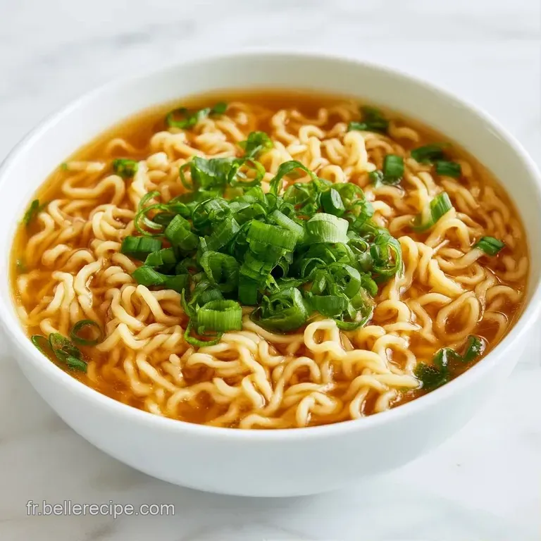 Bouillon fumant dans un bol en c&eacute;ramique, garni de tranches de tofu blanc et d'herbes fra&icirc;ches dispos&eacute;es avec soin.