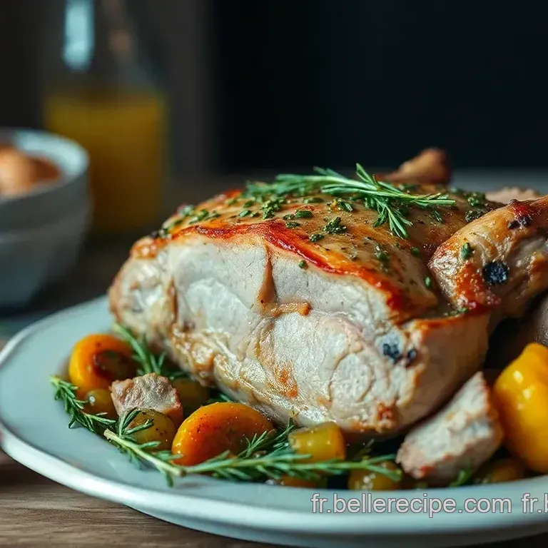 Recette d &Eacute;paule d Agneau R&ocirc;tie aux Herbes de Provence