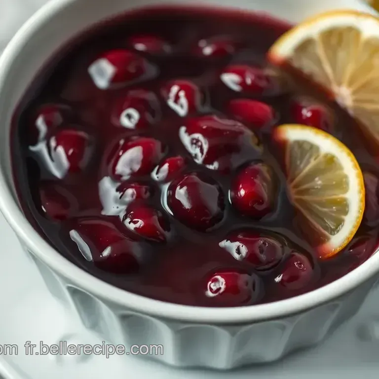 Recette de Confiture de Cassis Maison