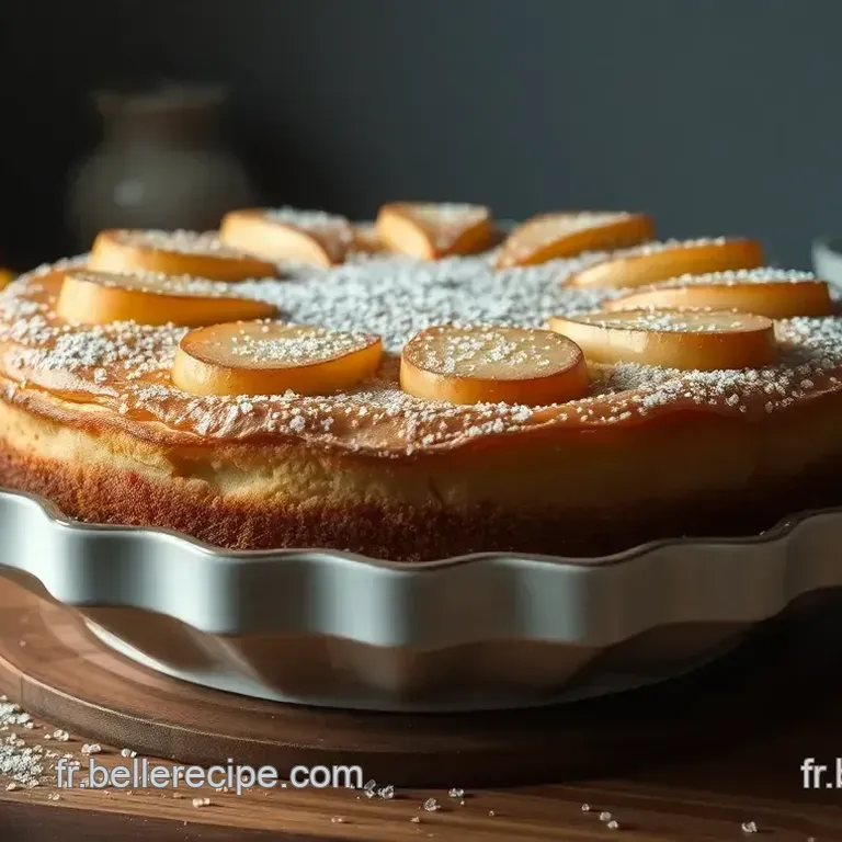 Recette de G&acirc;teau Belle &Eacute;poque aux Pommes Gala