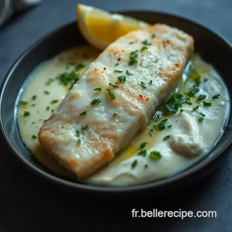 Recette De Haddock &Agrave; L estragon Et Cr&egrave;me Citronn&eacute;e presentation
