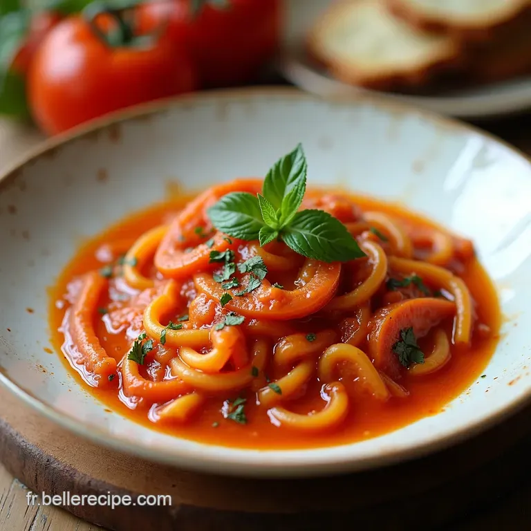 Recette de Sauce Tomate Maison Facile Le Secret de la Nonna Revisit&eacute;