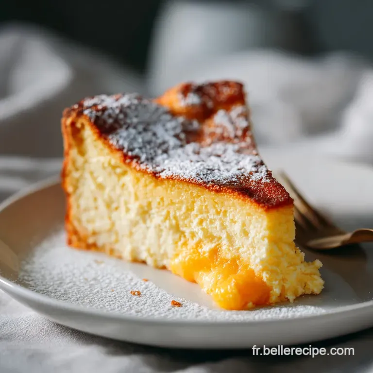A slice of warm frangipane tart, flaky crust, sits on a white plate. Almond slivers garnish the dessert.